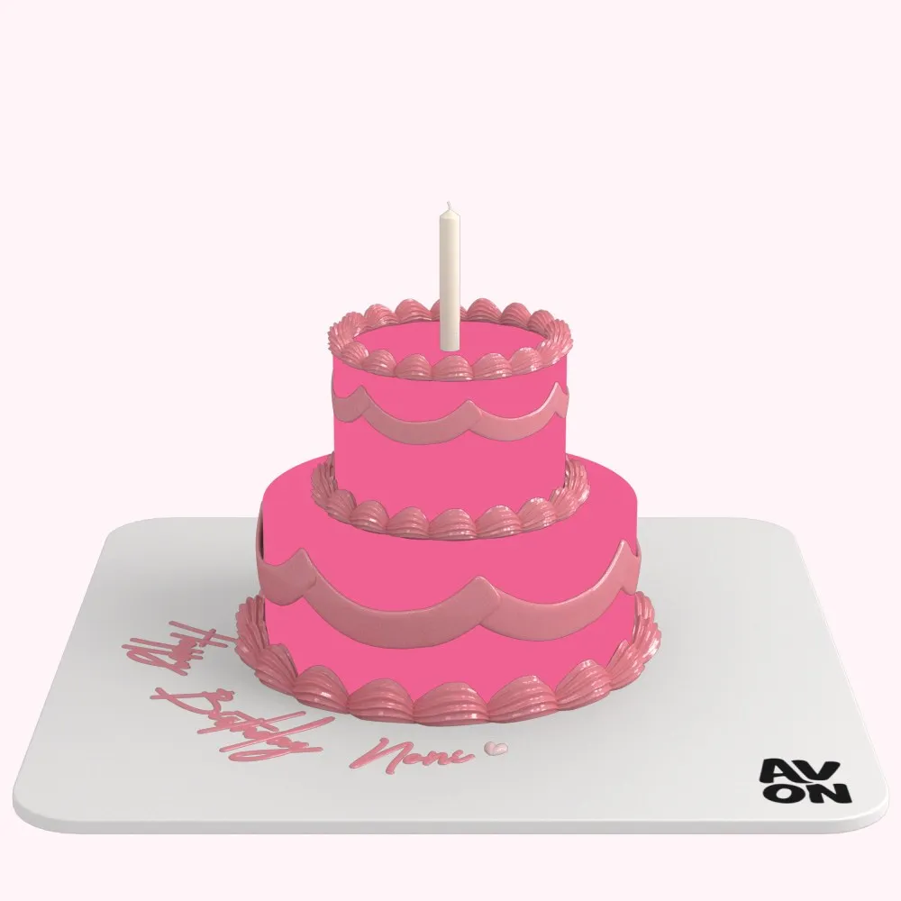 دورين 4+2 إنش طول عادي - Pink Classic